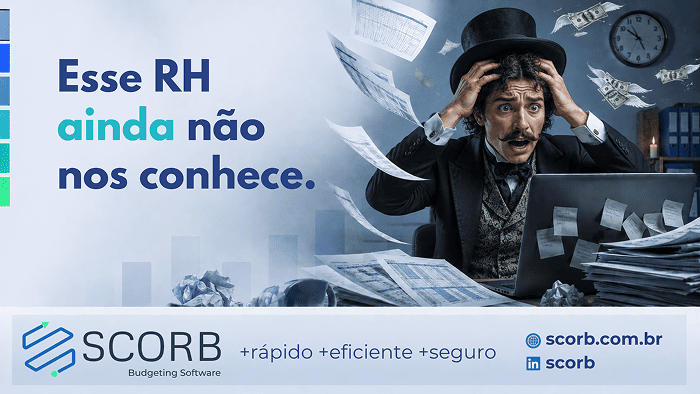 Recursos da plataforma SCORB para adaptar o orçamento às necessidades da empresa.