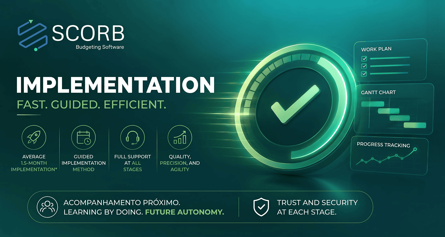 SCORB Implementation - Agility to start, knowledge to evolve