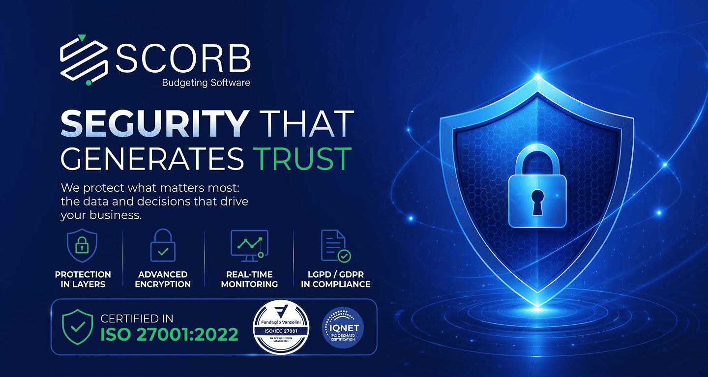 SCORB platform view with protected and centralized information.