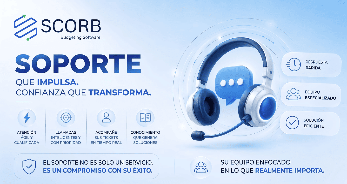 SCORB Soporte - Atención que acompaña a su negocio