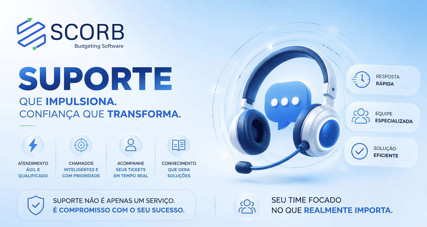 SCORB Suporte - Atendimento que acompanha o seu negócio